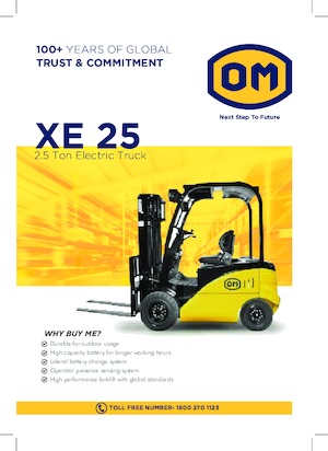 Electric forklifts OM XE25