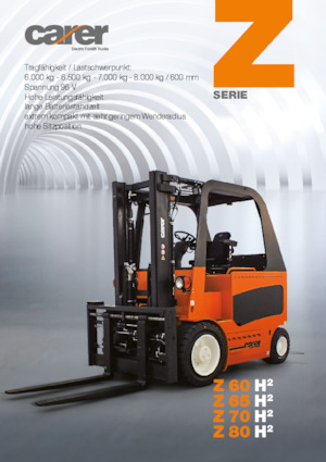 Electric forklifts Carer Z 80 H²