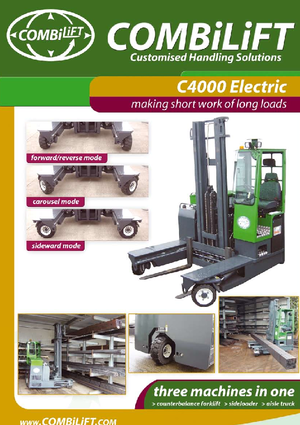 Diesel Multidirectional Forklifts Combi-Lift C 4000 E