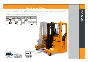 Electric Multidirectional Forklifts OMG LAT 30