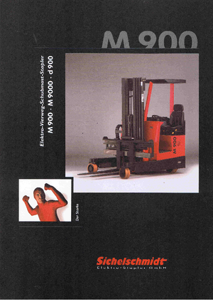 Elektrikli Çok Yönlü Forkliftler Sichelschmidt M 9035