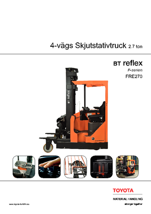 Electric Multidirectional Forklifts BT FRE 270 