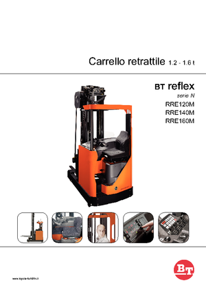 Reach Trucks BT RRE 140 M 
