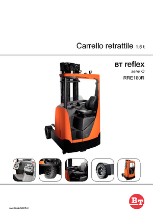 Elektrikli reach kamyonları BT Reflex RRE 160 R