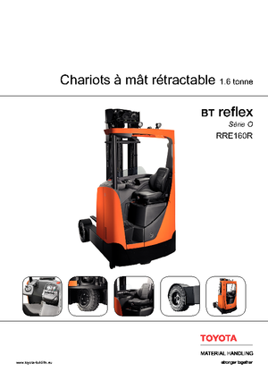 Elektrikli reach kamyonları BT Reflex RRE 160 R