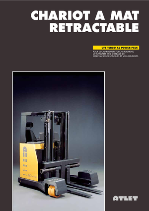 Electric Multidirectional Forklifts Atlet UFS 200