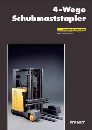 Electric Multidirectional Forklifts Atlet UFS 200