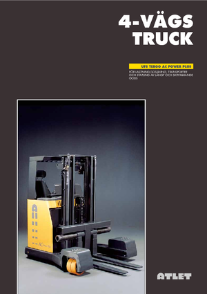 Electric Multidirectional Forklifts Atlet UFS 200
