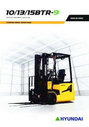 Electric forklifts Hyundai 10 BTR-9