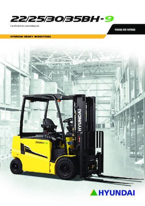 Electric forklifts Hyundai 25BH-9
