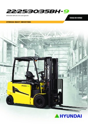 Electric forklifts Hyundai 35BH-9
