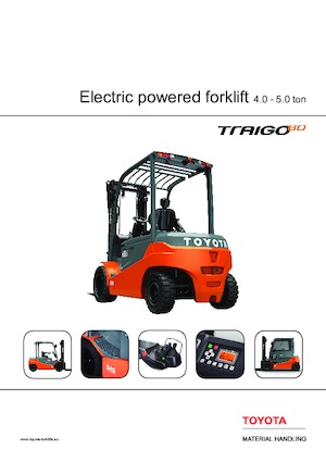 Electric forklifts Toyota 8 FBMT 45
