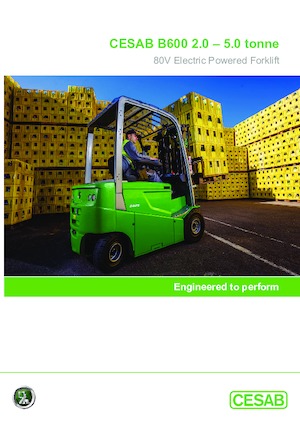Electric forklifts Cesab B 640
