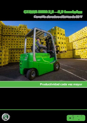 Electric forklifts Cesab B 640