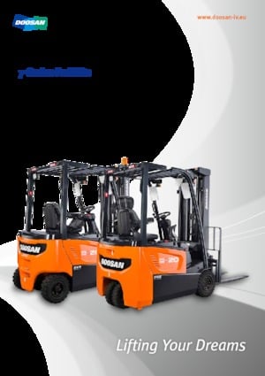 Elektrikli ön-forklift kamyonları Doosan B20X-7