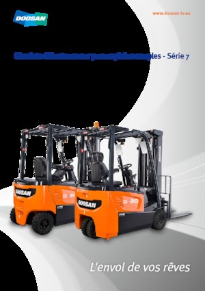 Elektrikli ön-forklift kamyonları Doosan B20X-7
