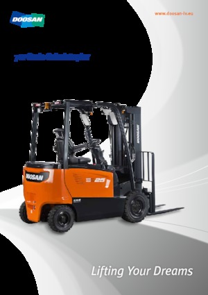 Elektrikli ön-forklift kamyonları Doosan B25XL-7