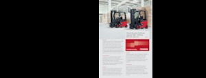 Electric forklifts Linde E 30