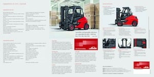 Electric forklifts Linde E 70