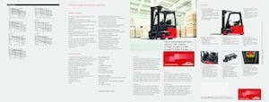 Electric forklifts Linde E16C EVO 