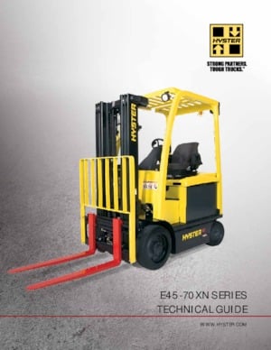 Electric forklifts Hyster E50XN