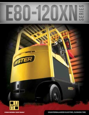 Electric forklifts Hyster E100XN