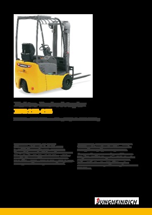 Electric forklifts Jungheinrich EFG 113