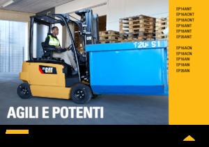 Electric forklifts Caterpillar EP20AN