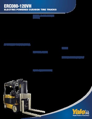 Electric forklifts Yale ERC120VH