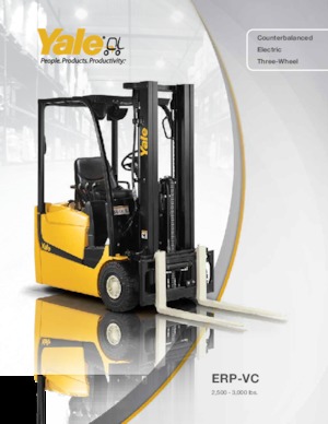 Electric forklifts Yale ERP025VC