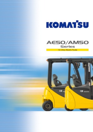 Electric forklifts Komatsu FB15-12