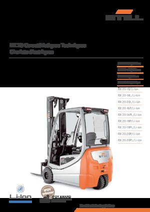 Electric forklifts Still RX 20-16L