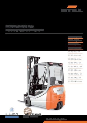 Electric forklifts Still RX 20-18PL