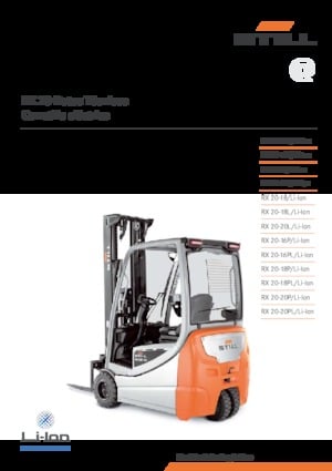 Electric forklifts Still RX 20-20P