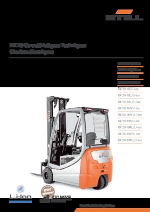 Electric forklifts Still RX 20-20L