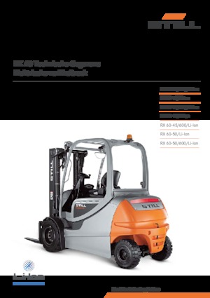 Elektrikli ön-forklift kamyonları Still RX 60-40/600