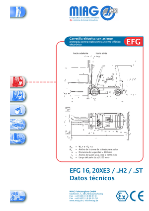 EX Electric Explosion-Proof Forklifts Miag EFG 20 XE 3