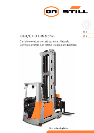 Electric Sideloaders Still GX-Q TR