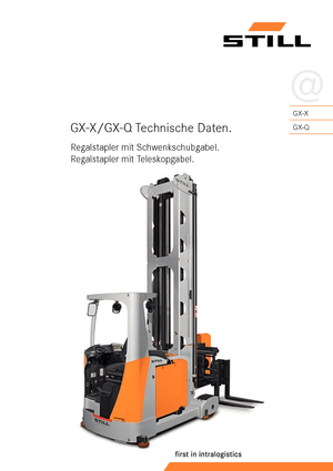 Electric Sideloaders Still GX-X TR