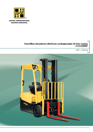 Electric forklifts Hyster J2.0XNT (MWB)