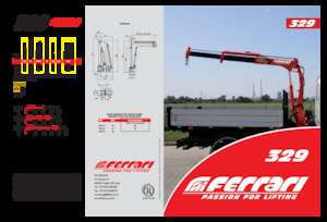 Electric Loading Cranes Ferrari® 329 A 2