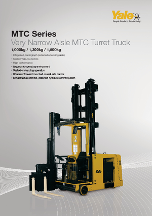 Electric Sideloaders Yale MTC13