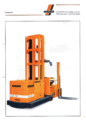 Electric Sideloaders Wagner MX 20 TE 3.900