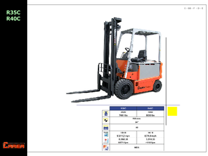 Electric forklifts Carer R 35 C