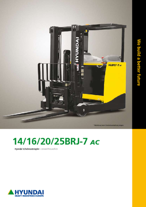 Reach Trucks Hyundai 14 BRJ 7