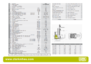 Reach Trucks Clark CRT 16 SE 2000