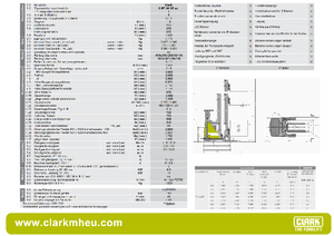 Reach Trucks Clark CRT 16 SE-ac