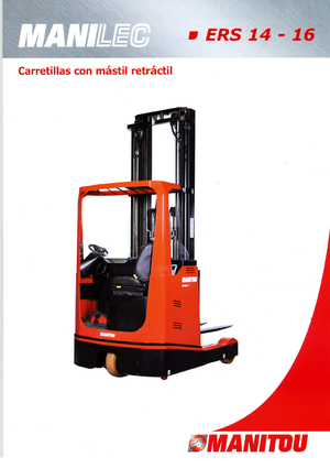 Elektrikli reach kamyonları Manitou ERS 14