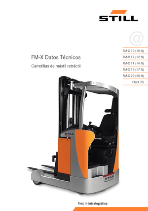 Reach Trucks Still FM-X 25