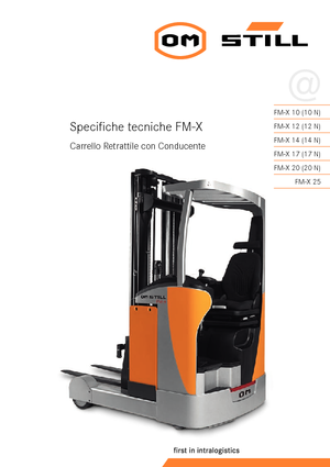 Reach Trucks Still FM-X 25